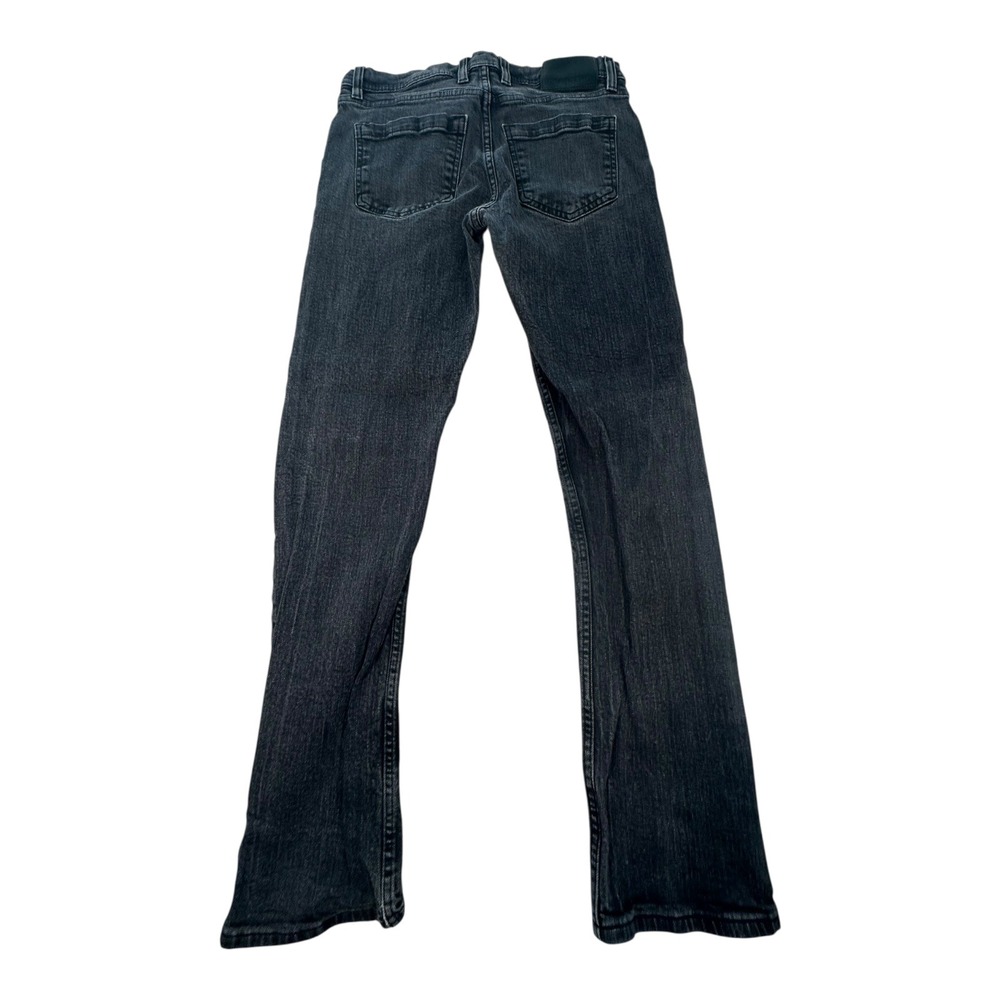 Murano Men's Slim Jeans in Dark Wash Black